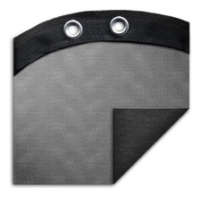 24' Round Above Ground Swimming Pool Winter Cover 20 Year - Dove Gray