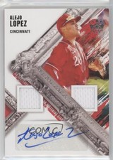 2022 Panini Diamond Kings DK Material Signatures Alejo Lopez #DMS-AL Auto v1x