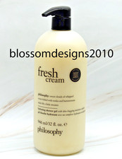 PHILOSOPHY Fresh Cream Hydrating Shower Gel with Pump Dispenser 32 fl. oz