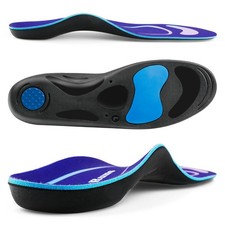  220Lbs Plantar Fasciitis Arch Insoles, Orthotic Shoe Inserts for Flat Feet,...
