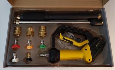 #ad #ad GDHXW High Pressure Washer Gun Kit w Wand amp; Nozzles – M22 Connectors NEW $28.40