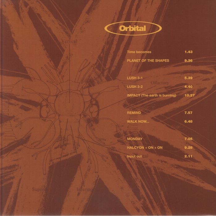 ORBITAL - Orbital (The Brown Album) (half speed remastered) - Vinyl (2xLP)