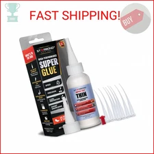 Starbond 2 oz. Super Fast Thin CA Glue (Premium Cyanoacrylate Super Glue) for Wo