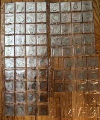 Foreign Coin Lot Republica De El Salvador 25 Centavos (71 Total Coins)