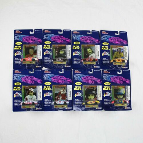 Racing Chapions 1/64th Nascar Adult Collectable Maxx Race Cars Toy Lot Of 8