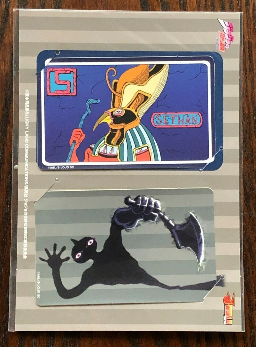 JOJO's Bizarre Adventure Pt.3 Tarot Card Design Sticker 5 SETHAN J