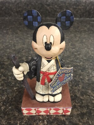 Jim Shore Disney Traditions Mickey Mouse Greetings From Japan