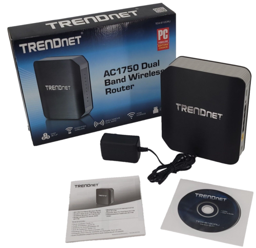 Router inalámbrico de doble banda Trendnet TEW-812DRU/A AC1750 - Imagen 1 de 6
