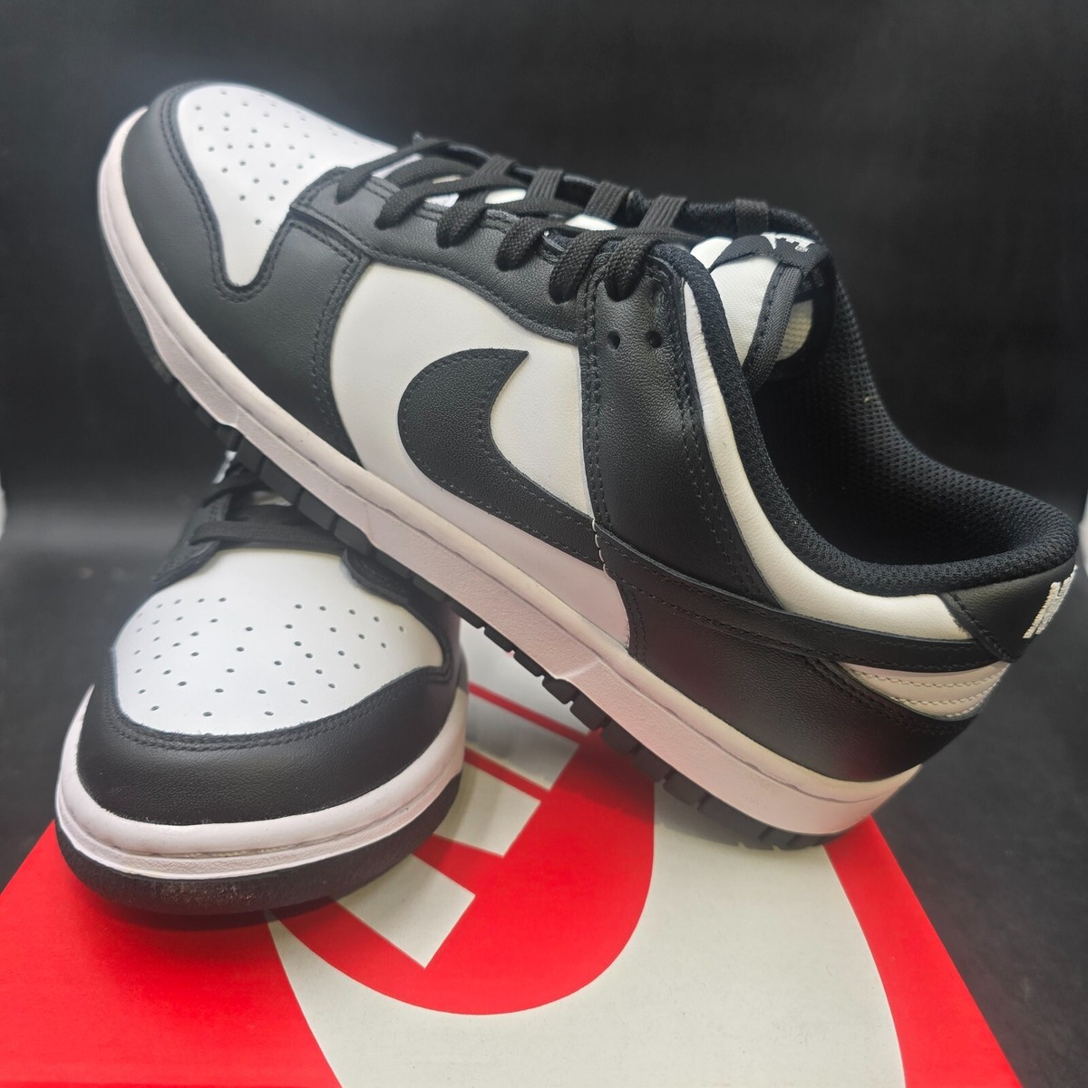 ★Nike★ dunk low women shoes DD1503-101 Nike Dunk Low Retro WOMEN'S White Black Panda DD1503-101