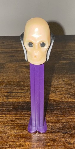 Vintage Dr Skull Skeleton PEZ Dispenser~Slovenia~1971~Halloween Retro Candy