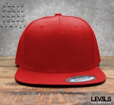 CUSTOM EMBROIDERED 3D YOUR LETTER SNAPBACK BASEBALL CAP OLD ENGLISH CUSTOM MADE