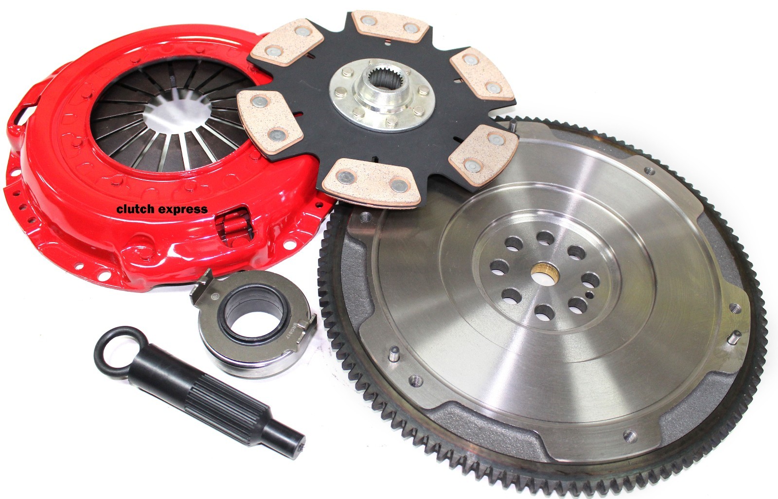 STAGE 4 CLUTCH KIT+IRON FLYWHEEL HONDA PRELUDE/ACCORD 2.2L 2.3L H22 H23