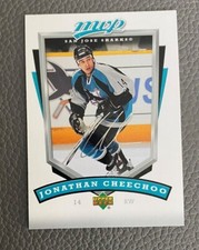 2006-07 Upper Deck MVP Sharks Hockey Card #245 Jonathan Cheechoo
