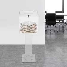 Acrylic Suggestion Box, Acrylic Donation Box, Clear Box for Donation  Ballot