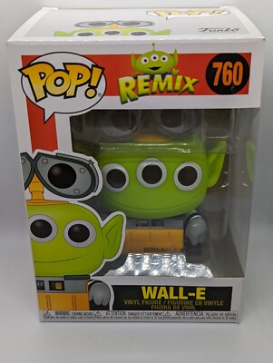 Funko Disney 760 Remix Wall E Never Opened Great Condition Toy Story Alien Pixar