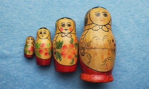 old nesting dolls