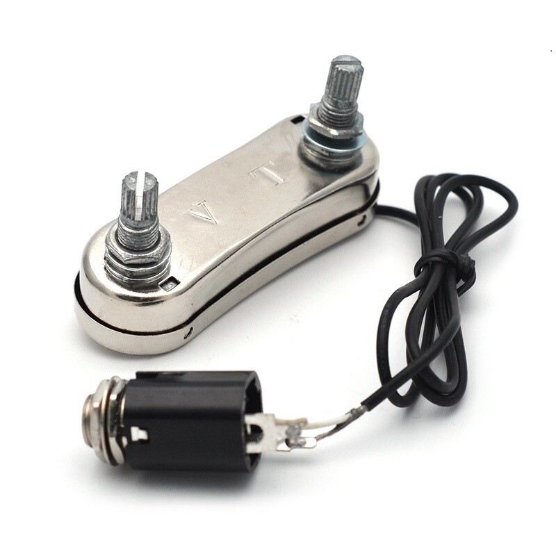 PS700 Acoustic Guitar Passive EQ Preamp Piezo Pickup with 500K 1 Volume