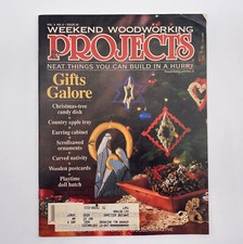 Weekend Woodworking Magazine November 1992 With Patterns