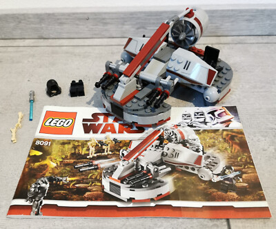 LEGO STAR WARS 8091 Republic Swamp Speeder, m. Anleitung, o. Figuren, TOP