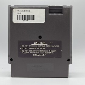 Nintendo NES JAWS Tested & Working Authentic LJN 1987 Official Cartridge Only