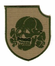 Army Tactical Morale Patch Military Intelligence Flying Bat Sight In Target Camo