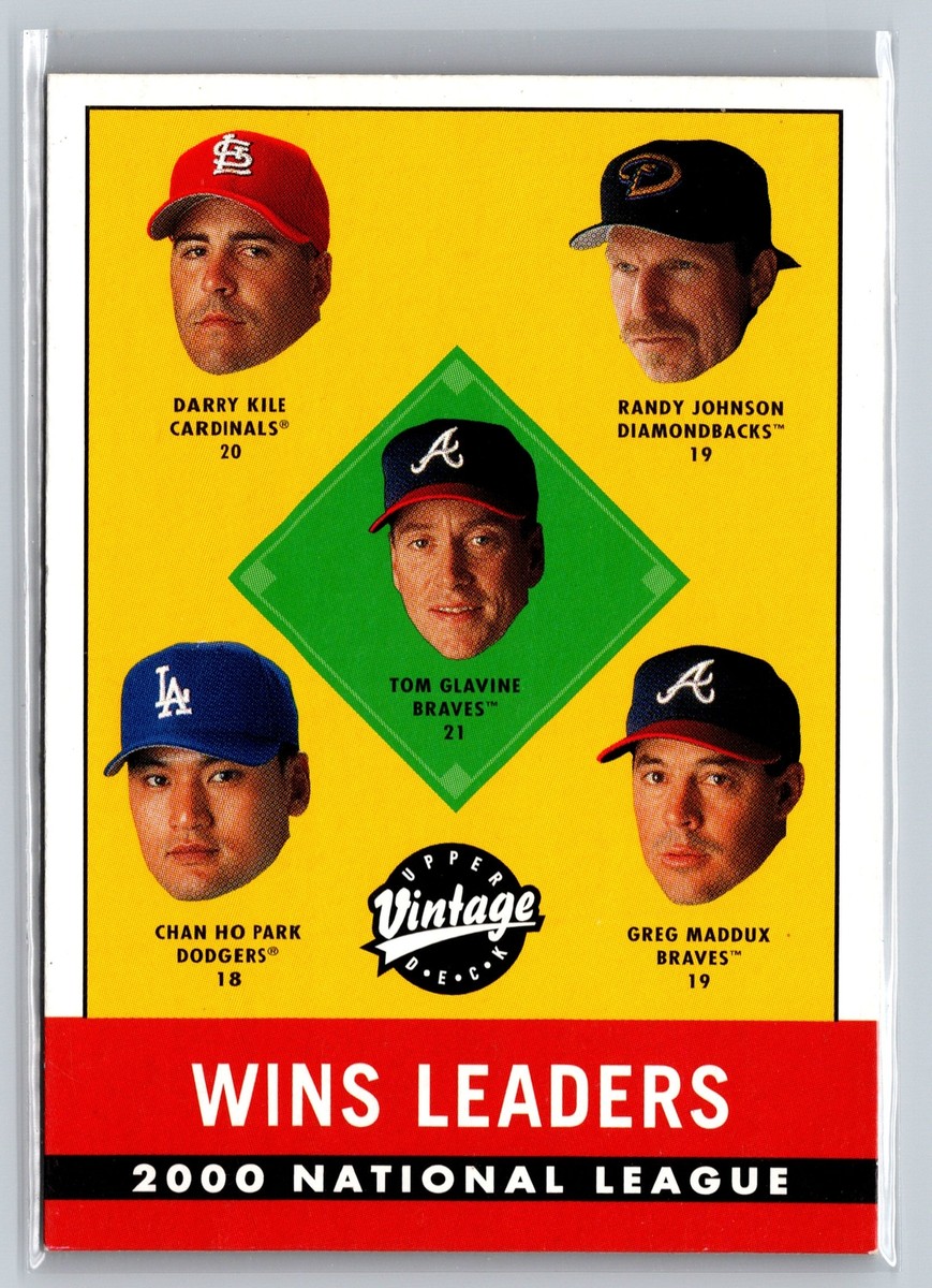 2001 Upper Deck Vintage #400 T. Glavine D. Kile Randy