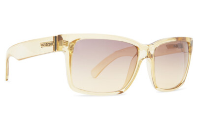 VonZipper Approach Honey Translucent Sunglasses Grey Honey Gradient Lens NEW SALE!!!) VonZipper Lesmore Sunglasses - Honey Translucent  main image 4