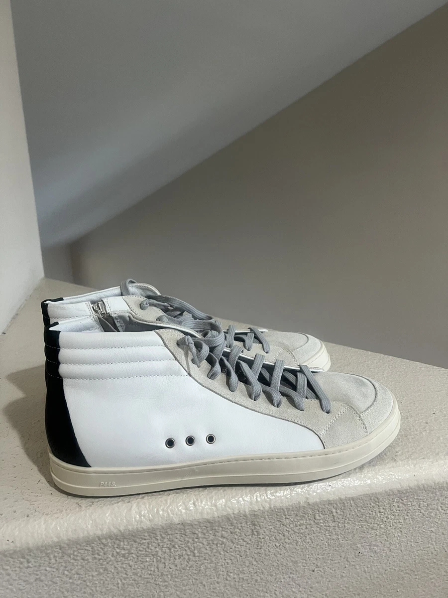 Animal Print Leather Upper White Casual Shoes for Men for  display picture 1