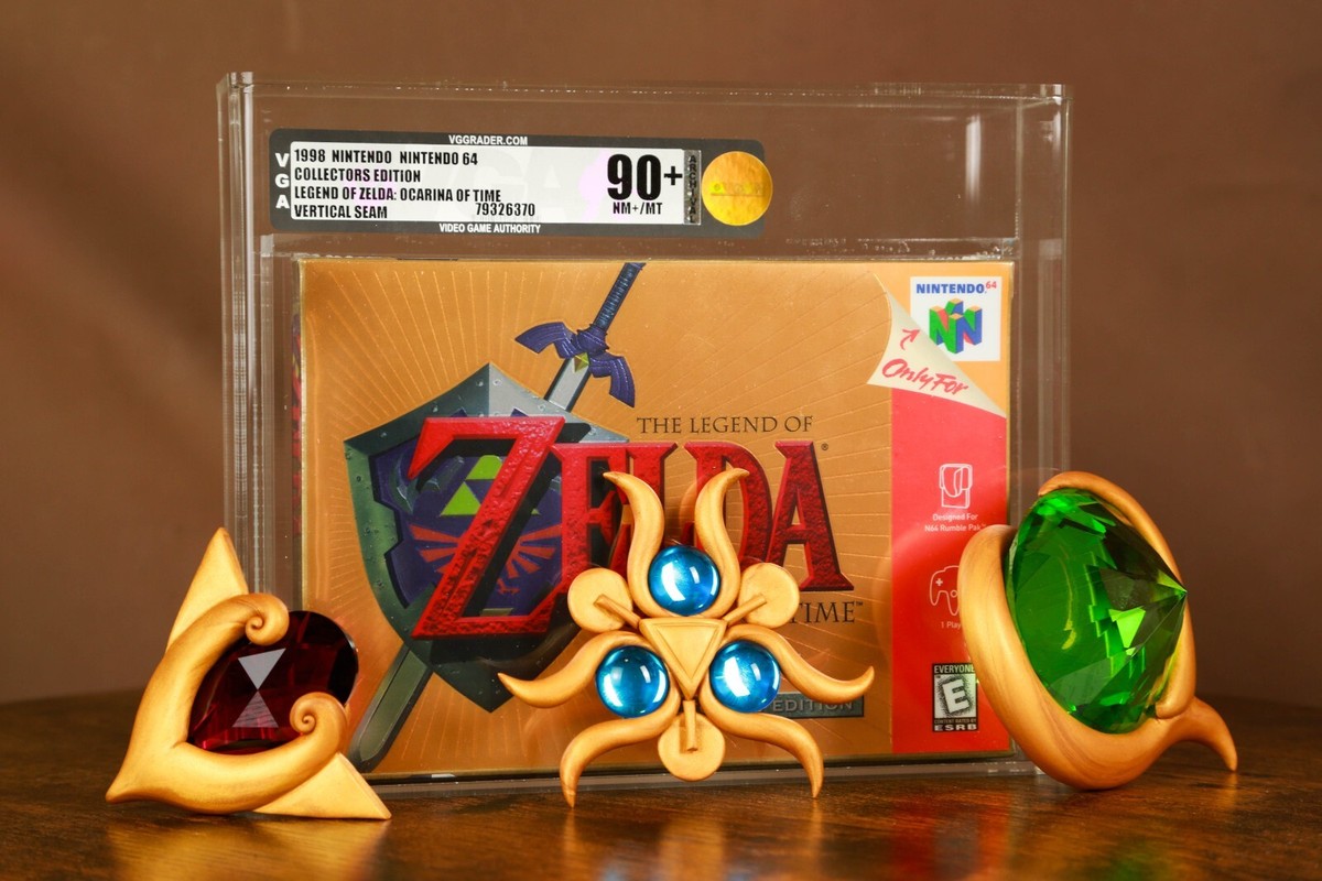 The Legend of Zelda Ocarina of Time CE VGA 90+ Factory Sealed New