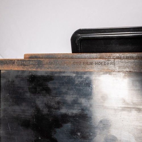 Lot of 4 Vintage 5x7 wood Agfa Ansco & Kodak Sheet Film Holders. Ready to work. - Picture 5 of 6