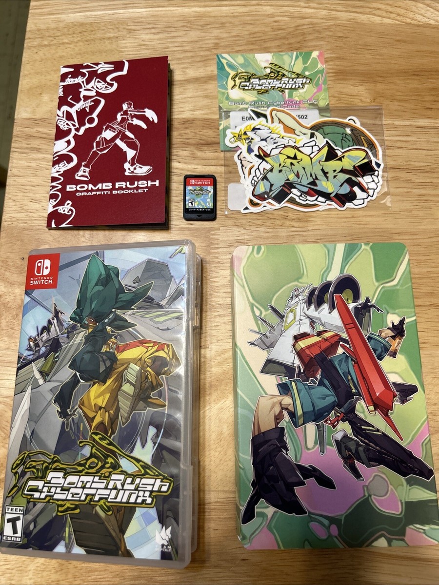 iam8bit Edition Bomb Rush Cyberfunk [Nintendo Switch] - w/Sleeve