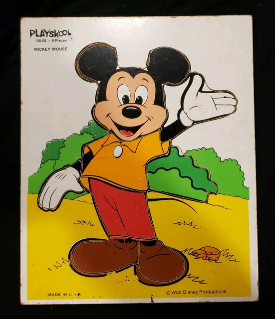 playskool mickey mouse puzzle