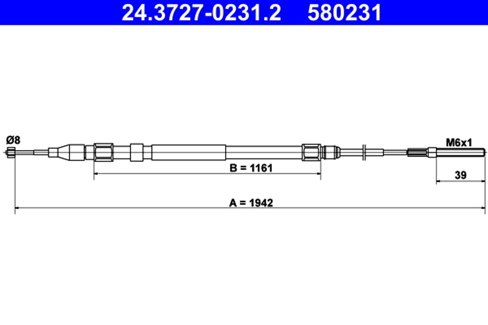 Câble frein à main gauche droit pour BMW X5 E53 année 2000 2001 2002 2003 2004 2005 2006