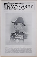 1896 Burenkrieg-Zeit Alter Admiral Sir Frederick Bedford K.C.B.