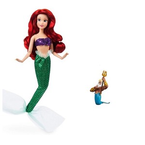 ariel and king triton doll