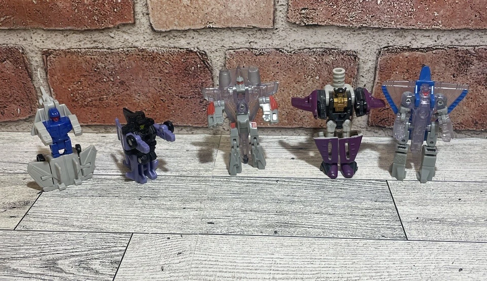 Lot Of 5 Transformers Armada Star Saber/Air Defense Mini-Con Team Complete 2002 - Image 4 of 4