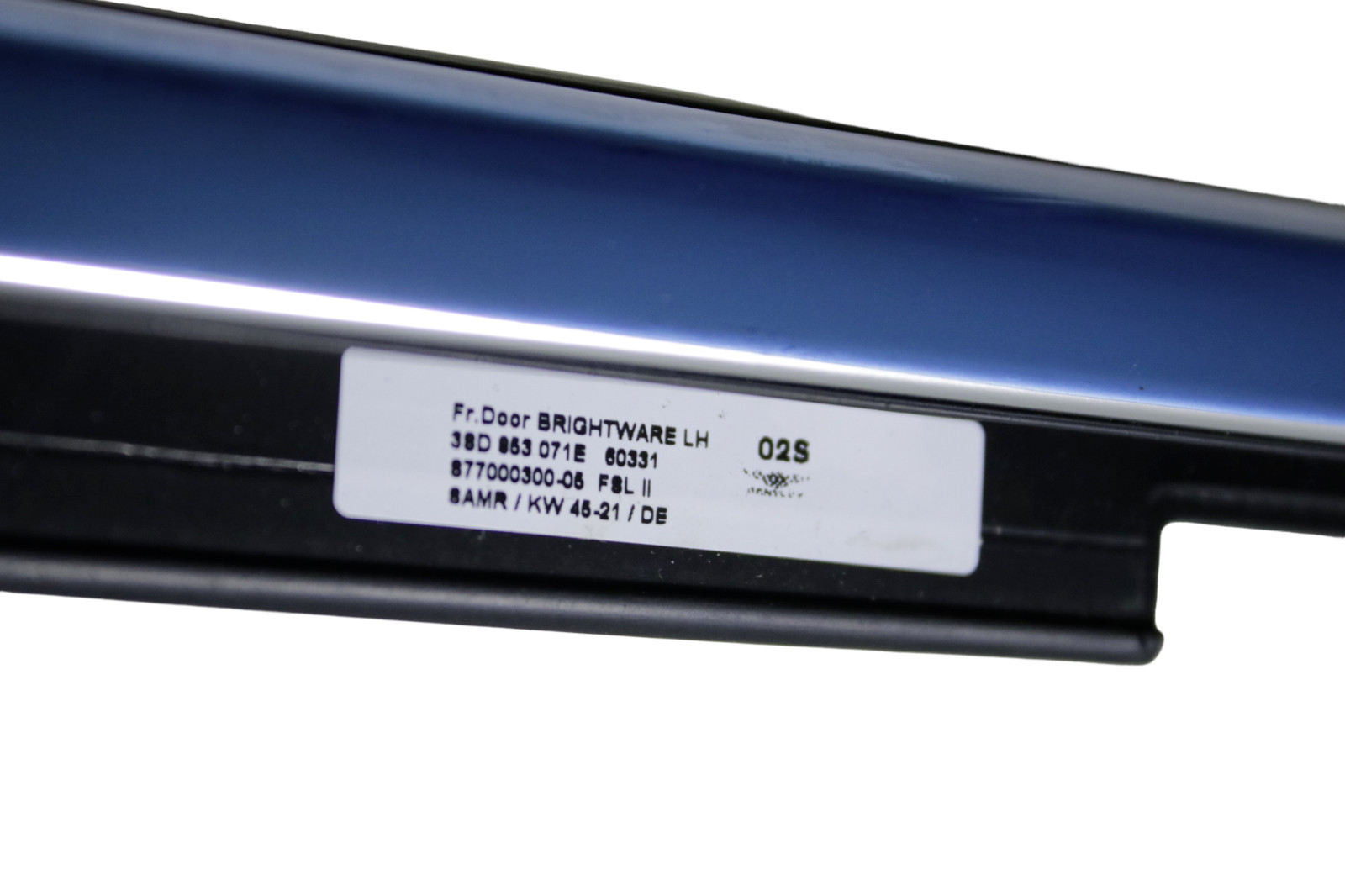 Bentley Continental Convertible Front Left Door Window Trim Chrome 2019 2020 OEM