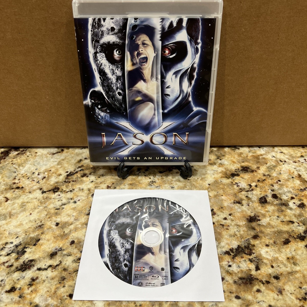 jason2650商品です！ JASON X (2002) FRIDAY THE 13TH BLU-RAY SCREAM FACTORY EXCLUSIVE