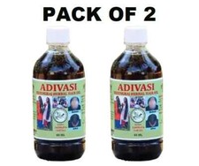 2 Pack - Natural Adivasi Bhringraj Herbal Hair Oil 100ml Pure Ayurvedic Herbs FS