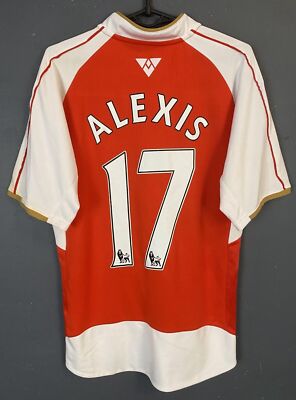MEN PUMA FC ARSENAL 2015/2016 ALEXIS SANCHEZ SOCCER FOOTBALL SHIRT JERSEY SIZE S