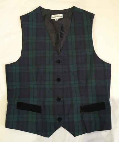 Vintage Bonnie \u0026 Norma Tartan Vest 12 