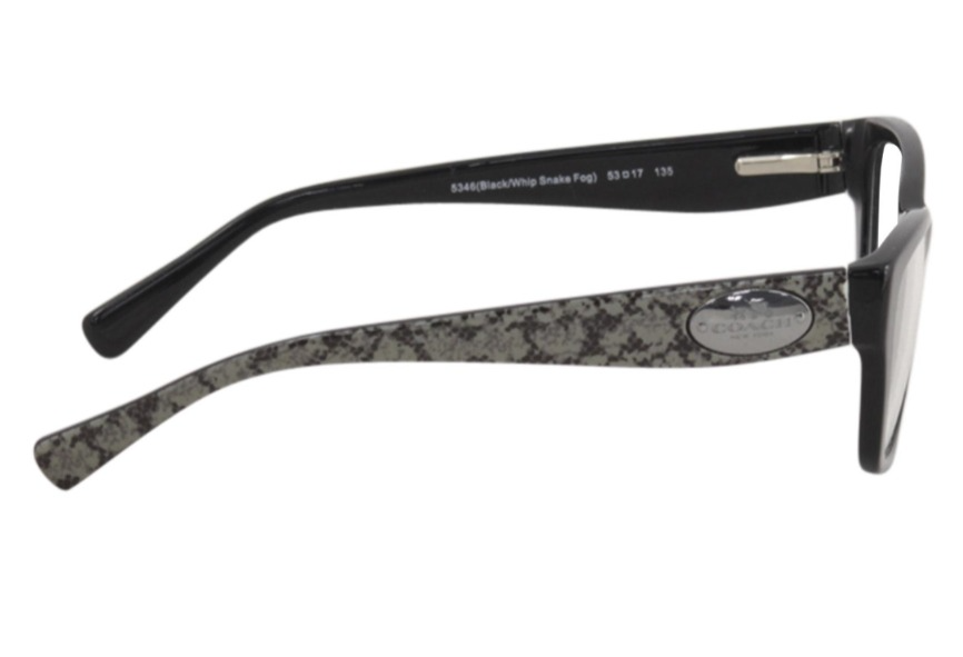 Coach Eyeglasses Optical Rx HC6070 5346 51mm Black / Whip  display picture 2