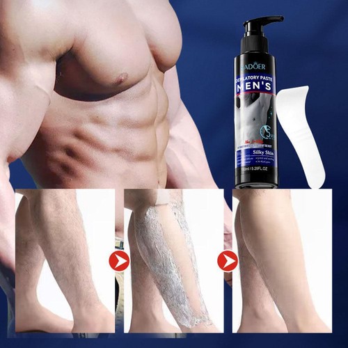 Men Hair Removal Cream 150ml Mild and Non Irritating Cream' Painless T0I4 - Picture 9 of 13