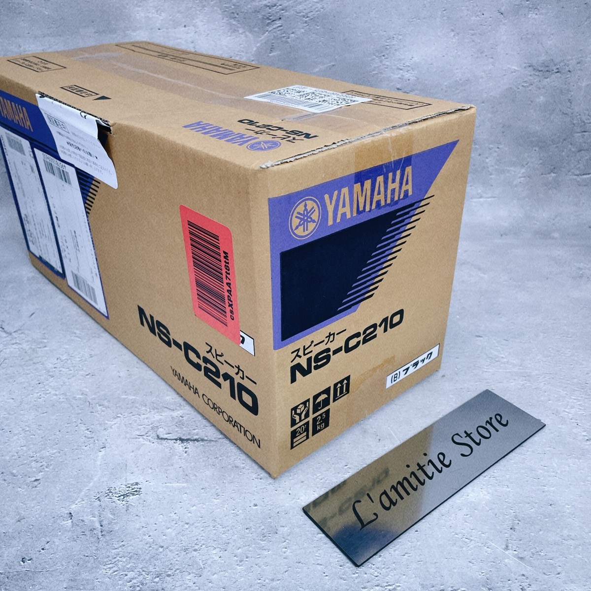YAMAHA NS-C210 Black Series Bookshelf Speaker Music Sound System