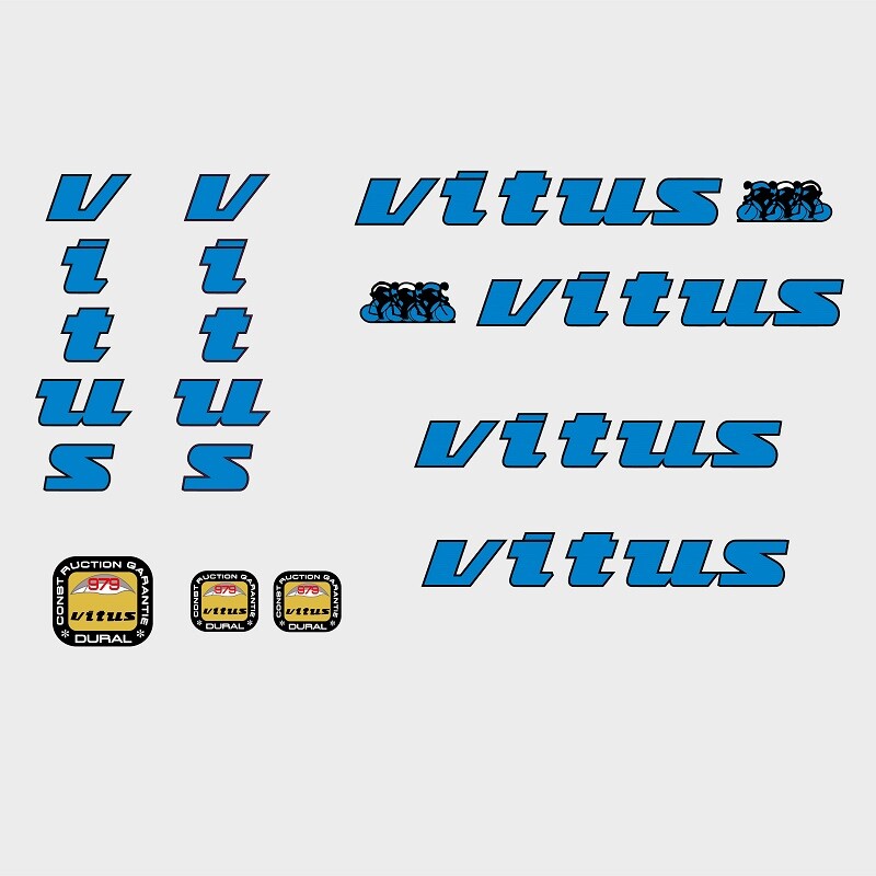 Vitus 979 Bicycle Frame Stickers - Decals - n.980