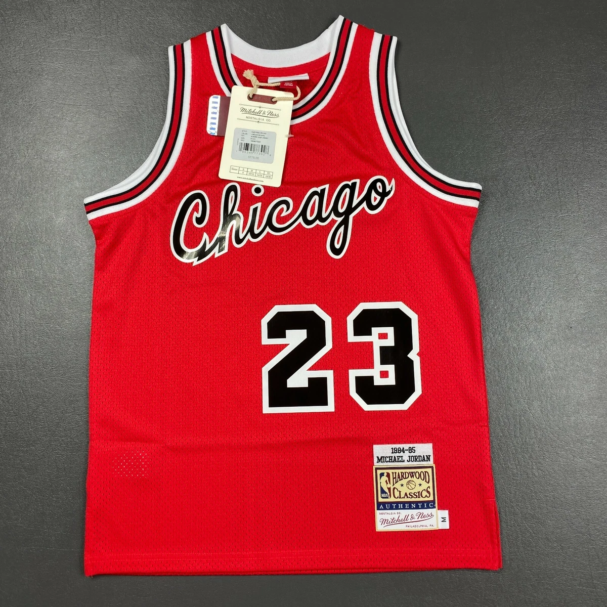 Mitchell & Ness Men's Chicago Bulls Michael Jordan Authentic Jersey - Black