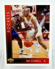 📈 SAM CASSELL ROOKIE 📈  1993-94 UPPER DECK RC #322 ROCKETS FLORIDA WOLVES