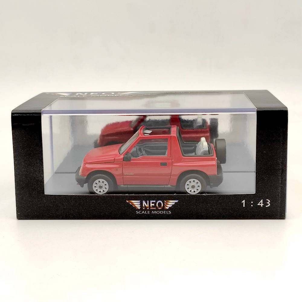 NEO SCALE MODELS 1/43 Suzuki Vitara 1.6 JLX Cabriolet Red Resin