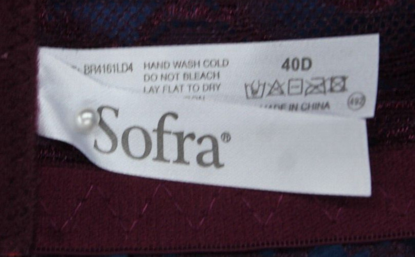 Sofra Underwire Lined Full Coverage Bra Bundle Lo… - image 6