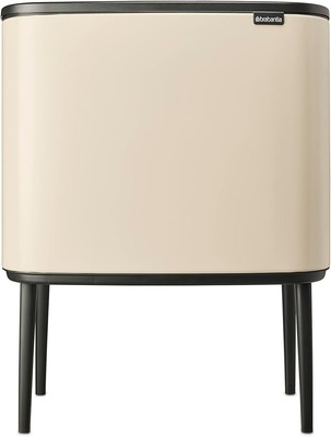 Brabantia Bo Touch Küchenwanne 23+11L innere Eimer 34 Liter weich beige 